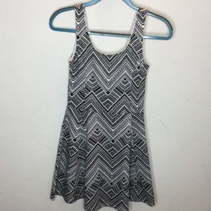 Black and White Dress